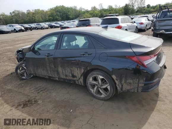 2023 Hyundai Elantra SEL with VIN KMHLS4AG9PU430098, listed as a Copart auction lot 84451695 with Not provided miles and Salvage title. Bid and sale history available at DreamBid. Image 2.