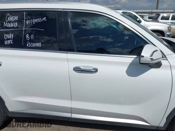 2020 Hyundai Palisade SEL z VIN KM8R34HE1LU102051, wystawiony jako IAAI lot #43028738 z przebiegiem 98 342 mil mil oraz . Historia ofert i sprzedaży dostępna na DreamBid. Obrazek 14.