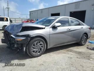 2024 Hyundai Elantra SEL with VIN KMHLM4DG2RU664396, listed as a Copart auction lot 84992585 with 39,533 mi miles and Non repairable. Bid and sale history available at DreamBid. Image 1.