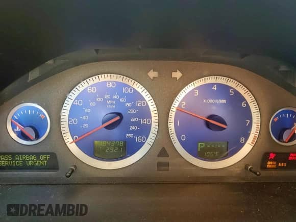 2006 Volvo S60 2.5L Turbo R с VIN YV1RH527762509484, выставлен на аукционе Copart как лот 80622285 с пробегом 184 378 миль миль и Списание • Salvage title. История ставок и продаж доступна на DreamBid. Изображение 9.