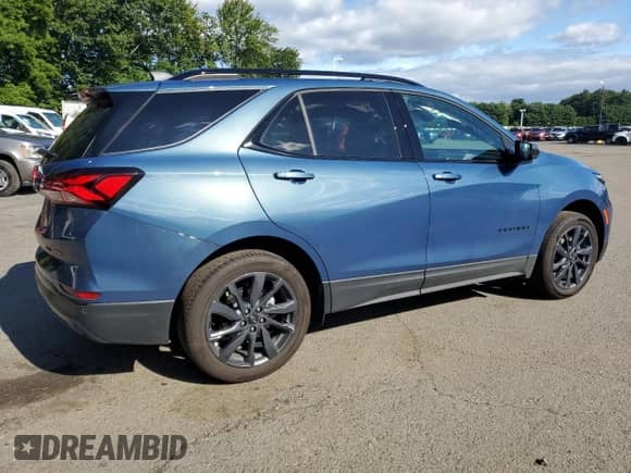 2024 Chevrolet Equinox RS с VIN 3GNAXWEG6RL355206, выставлен на аукционе Copart как лот 69826305 с пробегом 14 080 миль миль и Списание • Salvage title. История ставок и продаж доступна на DreamBid. Изображение 3.