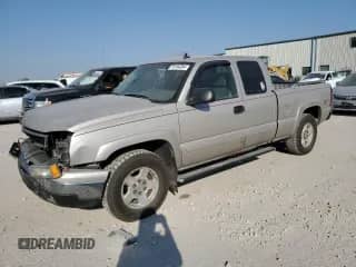 2006 Chevrolet Silverado 1500 Work Truck with VIN 1GCEK19Z46Z108522, listed as a Copart auction lot 75164264 with 182,601 mi miles and Salvage title. Bid and sale history available at DreamBid. Image 1.