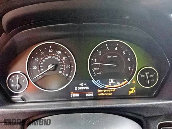 2017 BMW 3 Series 330i with VIN WBA8B9C58HK675763, listed as a Copart auction lot 81179885 with 74,570 mi miles and Clean title. Bid and sale history available at DreamBid. Image 9.