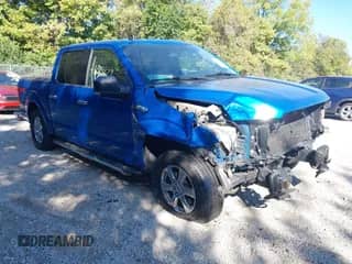2019 Ford F-150 XL with VIN 1FTEW1E51KFA57807, listed as a IAAI auction lot 43328899 with 99,376 mi miles and . Bid and sale history available at DreamBid. Image 1.