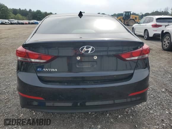 2017 Hyundai Elantra SE with VIN 5NPD84LF7HH025719, listed as a Copart auction lot 84555245 with 132,373 mi miles and Salvage title. Bid and sale history available at DreamBid. Image 6.