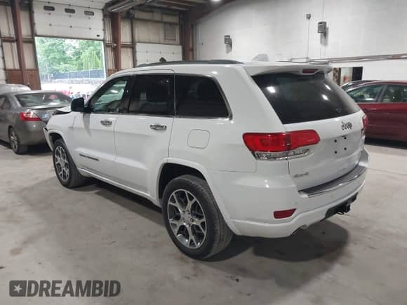 2019 Jeep Grand Cherokee High Altitude z VIN 1C4RJFCG0KC579217, wystawiony jako IAAI lot #42405303 z przebiegiem 83 570 mil mil oraz . Historia ofert i sprzedaży dostępna na DreamBid. Obrazek 3.