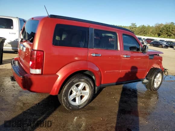 2008 Dodge Nitro SLT with VIN 1D8GT58K78W165658, listed as a Copart auction lot 80871404 with 247,538 mi miles and Salvage title. Bid and sale history available at DreamBid. Image 3.