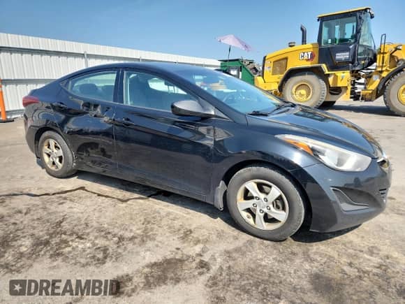 2014 Hyundai Elantra SE z VIN KMHDH4AE2EU218786, wystawiony jako Copart lot #69946265 z przebiegiem 122 562 mil mil oraz Szkoda całkowita • Salvage title. Historia ofert i sprzedaży dostępna na DreamBid. Obrazek 4.