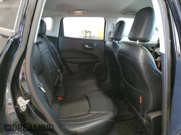 2017 Jeep Compass Trailhawk with VIN 3C4NJDDBXHT647011, listed as a Copart auction lot 65583185 with 106,438 mi miles and Salvage title. Bid and sale history available at DreamBid. Image 11.