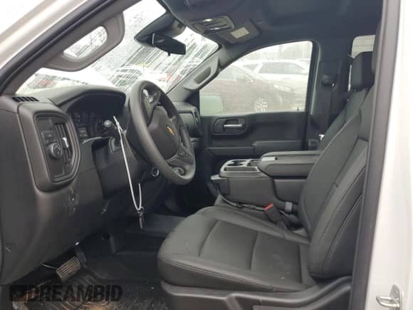 2024 Chevrolet Silverado 1500 Work Truck with VIN 1GCRAAEK2RZ382920, listed as a Copart auction lot 85007224 with 1,065 mi miles and Salvage title. Bid and sale history available at DreamBid. Image 7.