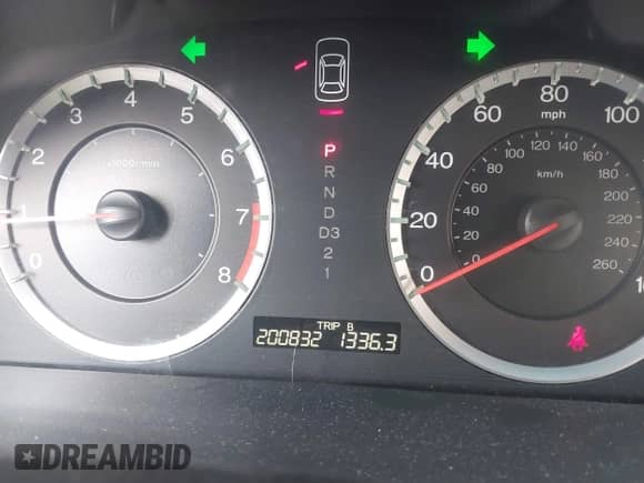 2009 Honda Accord LX with VIN 1HGCP263X9A125098, listed as a IAAI auction lot 43101217 with 200,832 mi miles and . Bid and sale history available at DreamBid. Image 7.