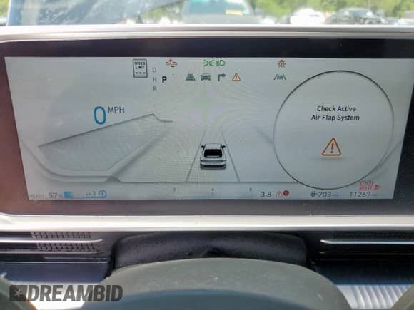 2024 Hyundai Ioniq 6 SE с VIN KMHM24AA0RA070675, выставлен на аукционе Copart как лот 61560855 с пробегом 11 267 миль миль и Чистый • Clean title. История ставок и продаж доступна на DreamBid. Изображение 9.