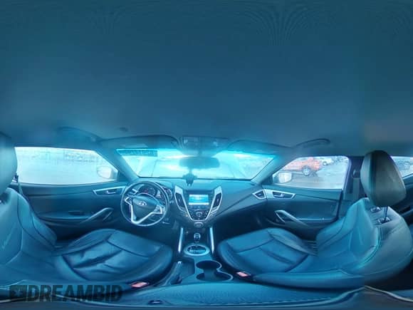 2015 Hyundai Veloster RE:FLEX with VIN KMHTC6AD7FU222458, listed as a Copart auction lot 82914294 with 93,714 mi miles and Salvage title. Bid and sale history available at DreamBid. Image 12.