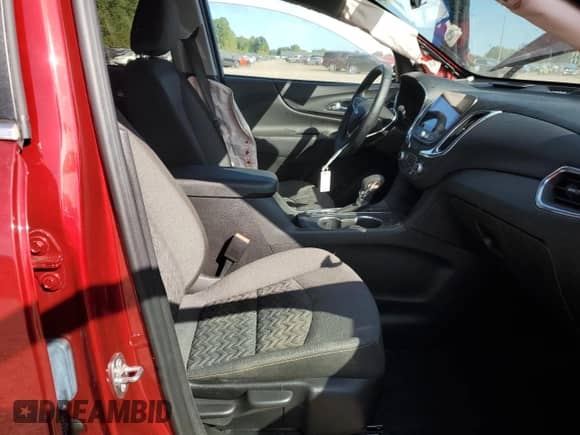 2023 Chevrolet Equinox LT with VIN 3GNAXUEG2PS170223, listed as a Copart auction lot 80858985 with 23,478 mi miles and Salvage title. Bid and sale history available at DreamBid. Image 7.