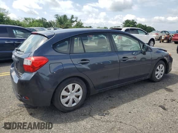 2014 Subaru Impreza 2.0i with VIN JF1GPAA65E9299240, listed as a Copart auction lot 62464995 with 151,635 mi miles and Salvage title. Bid and sale history available at DreamBid. Image 3.