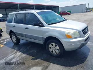 2003 Honda Pilot LX z VIN 2HKYF18193H571563, wystawiony jako IAAI lot #42577524 z przebiegiem 198 414 mil mil oraz . Historia ofert i sprzedaży dostępna na DreamBid. Obrazek 1.