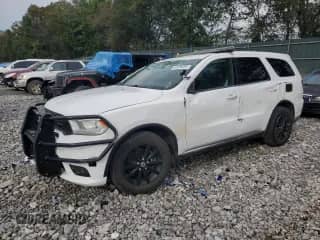 2020 Dodge Durango Pursuit with VIN 1C4RDJFG0LC443743, listed as a Copart auction lot 81038235 with 50,377 mi miles and Salvage title. Bid and sale history available at DreamBid. Image 1.