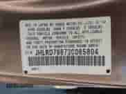 2002 Honda CR-V EX with VIN JHLRD78872C065804, listed as a IAAI auction lot 43326207 with 176,537 mi miles and . Bid and sale history available at DreamBid. Image 9.