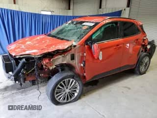 2019 Hyundai Kona SEL with VIN KM8K2CAA6KU368685, listed as a Copart auction lot 64020365 with 36,539 mi miles and Salvage title. Bid and sale history available at DreamBid. Image 1.