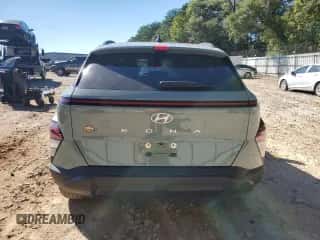 2024 Hyundai Kona SEL with VIN KM8HB3AB4RU114809, listed as a Copart auction lot 75365334 with 6,474 mi miles and Salvage title. Bid and sale history available at DreamBid. Image 6.