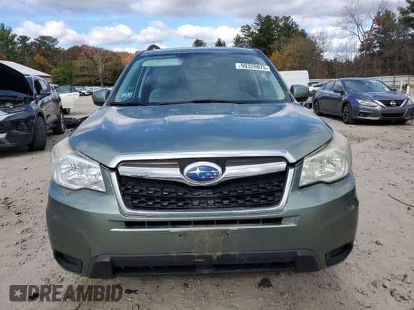 2015 Subaru Forester Premium z VIN JF2SJADCXFH401292, wystawiony jako Copart lot #90339075 z przebiegiem 152 009 mil mil oraz Czysty tytuł • Clean title. Historia ofert i sprzedaży dostępna na DreamBid. Obrazek 5.