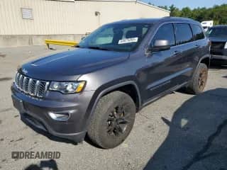 2017 Jeep Grand Cherokee Laredo with VIN 1C4RJFAG8HC802003, listed as a Copart auction lot 69075095 with 186,684 mi miles and Clean title. Bid and sale history available at DreamBid. Image 1.