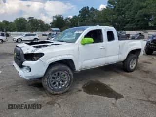 2016 Toyota Tacoma SR with VIN 5TFRX5GN7GX058772, listed as a Copart auction lot 68950045 with Not provided miles and Salvage title. Bid and sale history available at DreamBid. Image 1.