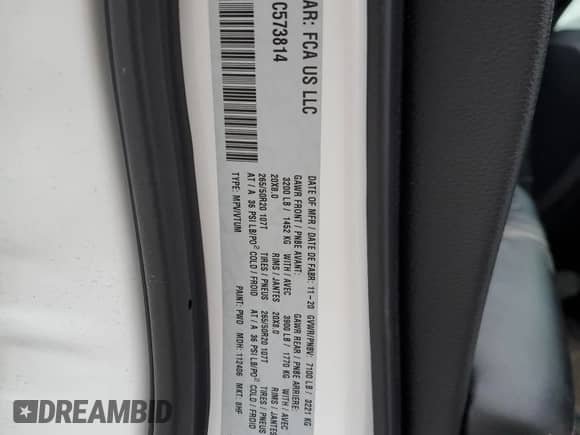 2021 Dodge Durango R/T with VIN 1C4SDJCT5MC573814, listed as a Copart auction lot 48293325 with 92,621 mi miles and Salvage title. Bid and sale history available at DreamBid. Image 13.