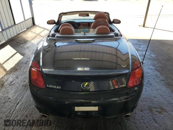 2004 Lexus SC 430 z VIN JTHFN48Y440058291, wystawiony jako Copart lot #68867115 z przebiegiem 168 920 mil mil oraz Czysty tytuł • Clean title. Historia ofert i sprzedaży dostępna na DreamBid. Obrazek 6.