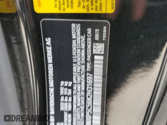 2019 MINI Hardtop Cooper with VIN WMWXP5C56K2H31697, listed as a Copart auction lot 48826655 with 60,190 mi miles and Salvage title. Bid and sale history available at DreamBid. Image 12.