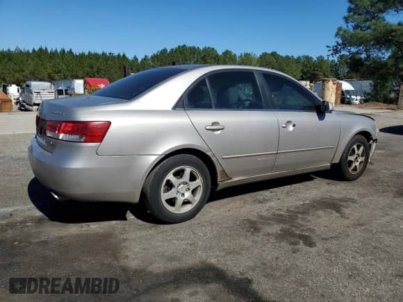 2006 Hyundai Sonata GLS with VIN 5NPEU46F06H153731, listed as a Copart auction lot 80517575 with 262,917 mi miles and Salvage title. Bid and sale history available at DreamBid. Image 3.