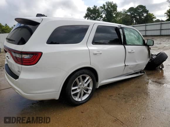 2025 Dodge Durango GT with VIN 1C4RDJDG1SC542279, listed as a Copart auction lot 69008465 with Not provided miles and Non repairable. Bid and sale history available at DreamBid. Image 3.