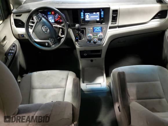 2015 Toyota Sienna L with VIN 5TDZK3DC6FS644020, listed as a Copart auction lot 47598085 with 115,147 mi miles and Salvage title. Bid and sale history available at DreamBid. Image 8.