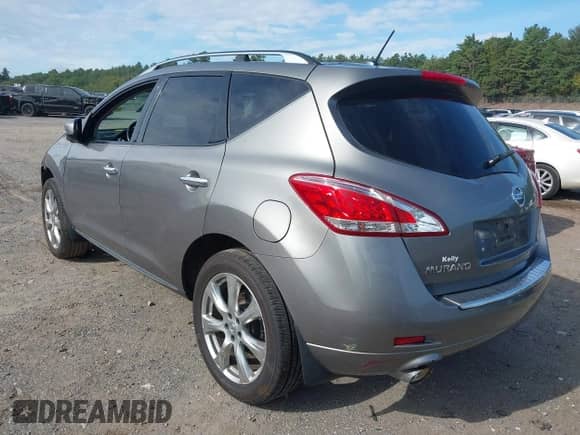 2012 Nissan Murano SL with VIN JN8AZ1MW1CW202625, listed as a IAAI auction lot 43193396 with 125,555 mi miles and . Bid and sale history available at DreamBid. Image 3.