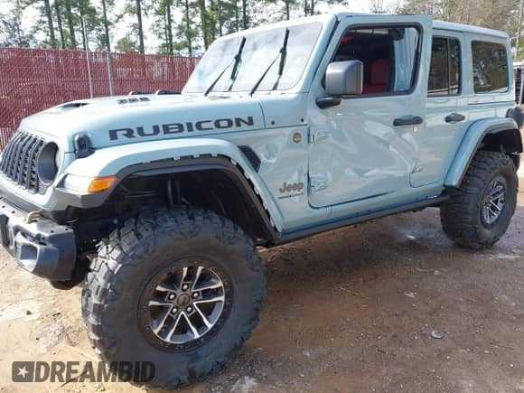 2024 Jeep Wrangler Rubicon 392 с VIN 1C4RJXSJ4RW155700, выставлен на аукционе IAAI как лот 41733654 с пробегом Не указан миль и . История ставок и продаж доступна на DreamBid. Изображение 2.