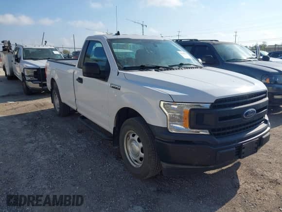 2020 Ford F-150 XL with VIN 1FTMF1CB4LKD98339, listed as a IAAI auction lot 43538119 with 81,037 mi miles and . Bid and sale history available at DreamBid. Image 1.
