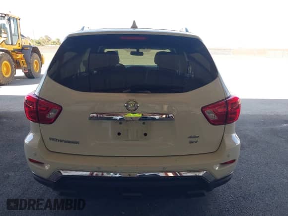 2019 Nissan Pathfinder SL with VIN 5N1DR2MM1KC636116, listed as a IAAI auction lot 43149866 with 81,065 mi miles and . Bid and sale history available at DreamBid. Image 16.