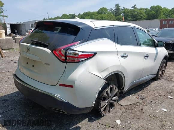 2016 Nissan Murano S с VIN 5N1AZ2MH3GN105002, выставлен на аукционе IAAI как лот 42384456 с пробегом 170 257 миль миль и . История ставок и продаж доступна на DreamBid. Изображение 4.