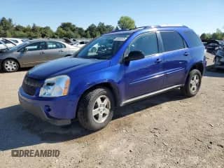 2005 Chevrolet Equinox LT with VIN 2CNDL73F956187993, listed as a Copart auction lot 80662615 with 82,624 mi miles and Salvage title. Bid and sale history available at DreamBid. Image 1.