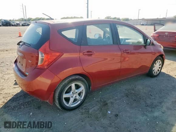 2014 Nissan Note SV with VIN 3N1CE2CP9EL397885, listed as a Copart auction lot 86683455 with 160,649 mi miles and Salvage title. Bid and sale history available at DreamBid. Image 3.