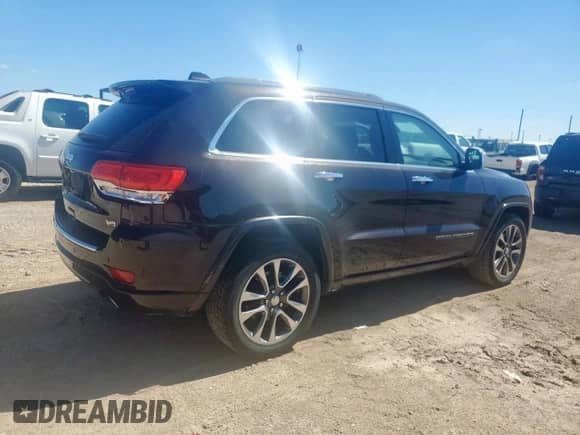 2017 Jeep Grand Cherokee Overland with VIN 1C4RJECG3HC600435, listed as a Copart auction lot 81723335 with 103,058 mi miles and Clean title. Bid and sale history available at DreamBid. Image 3.