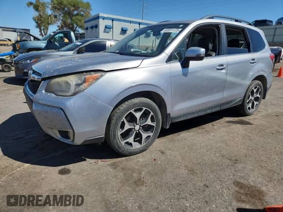 2014 Subaru Forester XT Touring z VIN JF2SJGPCXEH536396, wystawiony jako Copart lot #80501175 z przebiegiem 141 931 mil mil oraz Szkoda całkowita • Salvage title. Historia ofert i sprzedaży dostępna na DreamBid. Obrazek 1.