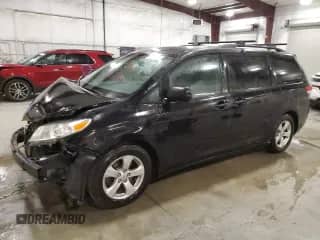 2012 Toyota Sienna LE AAS with VIN 5TDKK3DC1CS265097, listed as a Copart auction lot 86068265 with 142,841 mi miles and Salvage title. Bid and sale history available at DreamBid. Image 1.