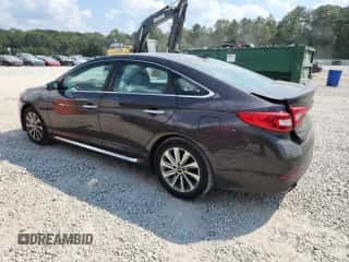 2015 Hyundai Sonata Sport z VIN 5NPE34AF2FH078265, wystawiony jako Copart lot #81305185 z przebiegiem 185 051 mil mil oraz Szkoda całkowita • Salvage title. Historia ofert i sprzedaży dostępna na DreamBid. Obrazek 2.