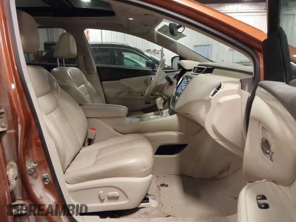 2015 Nissan Murano Platinum with VIN 5N1AZ2MH7FN282814, listed as a IAAI auction lot 41719983 with 220,000 mi miles and . Bid and sale history available at DreamBid. Image 5.