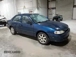 2001 Chevrolet Prizm z VIN 1Y1SK52841Z425300, wystawiony jako Copart lot #84614435 z przebiegiem 171 129 mil mil oraz Szkoda całkowita • Salvage title. Historia ofert i sprzedaży dostępna na DreamBid. Obrazek 4.