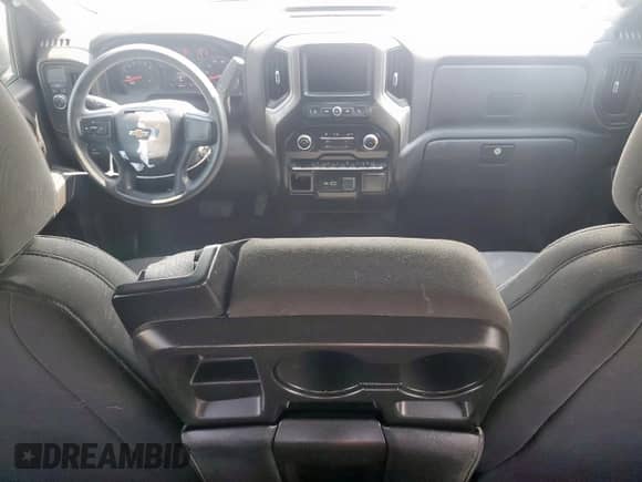 2021 Chevrolet Silverado 1500 Custom with VIN 3GCPWBEK4MG204675, listed as a Copart auction lot 53081875 with 116,684 mi miles and Salvage title. Bid and sale history available at DreamBid. Image 8.