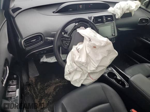 2021 Toyota Prius XLE with VIN JTDL9MFU0M3031094, listed as a Copart auction lot 82648995 with 50,455 mi miles and Salvage title. Bid and sale history available at DreamBid. Image 8.