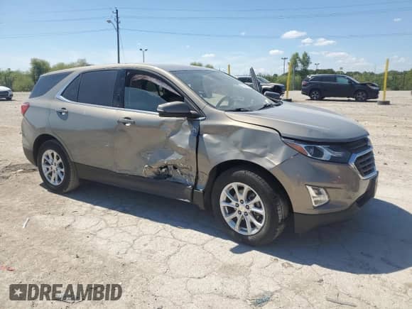 2018 Chevrolet Equinox LT with VIN 3GNAXJEV3JS548621, listed as a Copart auction lot 70984765 with 272,284 mi miles and Non repairable. Bid and sale history available at DreamBid. Image 4.