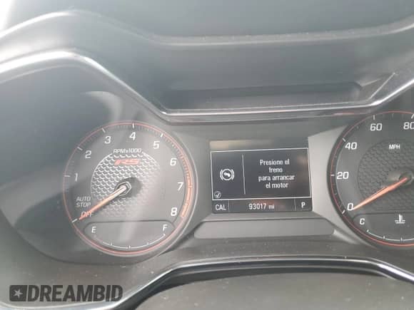 2021 Chevrolet TrailBlazer RS z VIN KL79MTSL7MB065715, wystawiony jako Copart lot #80832365 z przebiegiem 93 017 mil mil oraz Szkoda całkowita • Salvage title. Historia ofert i sprzedaży dostępna na DreamBid. Obrazek 9.
